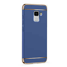 Funda Lujo Marco de Aluminio para Huawei Honor 7 Dual SIM Azul