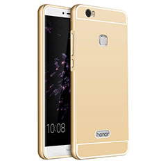 Funda Lujo Marco de Aluminio para Huawei Honor Note 8 Oro