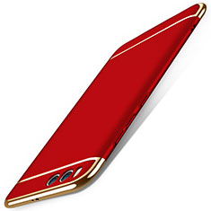Funda Lujo Marco de Aluminio para Xiaomi Mi 6 Rojo