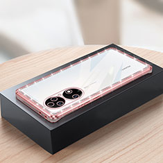 Funda Silicona Carcasa Goma Bling-Bling AT2 para Huawei P50 Pro Rosa
