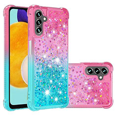 Funda Silicona Carcasa Goma Bling-Bling S02 para Samsung Galaxy A04s Rosa