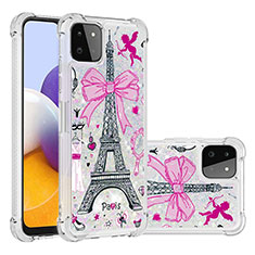 Funda Silicona Carcasa Goma Bling-Bling S03 para Samsung Galaxy F42 5G Multicolor