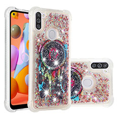 Funda Silicona Carcasa Goma Bling-Bling S03 para Samsung Galaxy M11 Multicolor