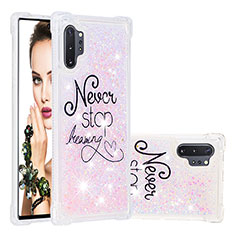 Funda Silicona Carcasa Goma Bling-Bling S03 para Samsung Galaxy Note 10 Plus 5G Multicolor