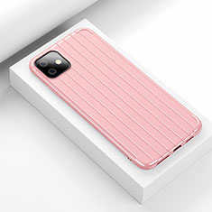 Funda Silicona Carcasa Goma Line C01 para Apple iPhone 11 Rosa