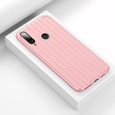 Funda Silicona Carcasa Goma Line C01 para Huawei P30 Lite Rosa