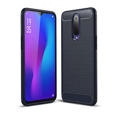 Funda Silicona Carcasa Goma Line C01 para Oppo R17 Pro Azul