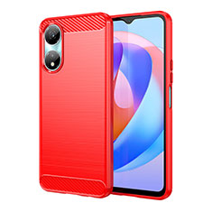 Funda Silicona Carcasa Goma Line MF1 para Huawei Honor X5 Plus Rojo