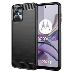 Funda Silicona Carcasa Goma Line MF1 para Motorola Moto G13 Negro