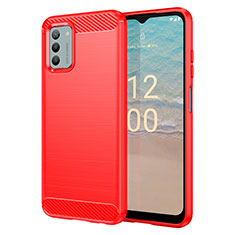 Funda Silicona Carcasa Goma Line MF1 para Nokia G42 5G Rojo