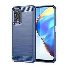 Funda Silicona Carcasa Goma Line MF1 para Xiaomi Mi 10T 5G Azul