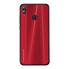 Funda Silicona Carcasa Goma Line para Huawei Honor View 10 Lite Rojo