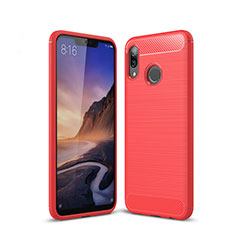 Funda Silicona Carcasa Goma Line para Huawei P20 Lite Rojo