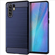 Funda Silicona Carcasa Goma Line para Huawei P30 Pro New Edition Azul