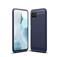 Funda Silicona Carcasa Goma Line para Huawei P40 Lite Azul