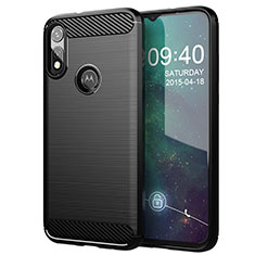 Funda Silicona Carcasa Goma Line para Motorola Moto E (2020) Negro
