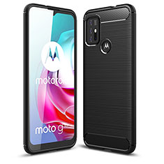 Funda Silicona Carcasa Goma Line para Motorola Moto G10 Power Negro