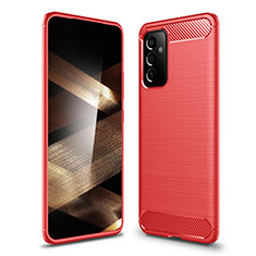 Funda Silicona Carcasa Goma Line para Samsung Galaxy A15 5G Rojo