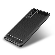 Funda Silicona Carcasa Goma Line para Samsung Galaxy S21 5G Negro