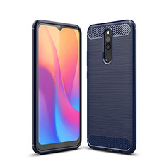 Funda Silicona Carcasa Goma Line para Xiaomi Redmi 8 Azul