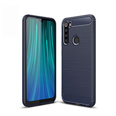 Funda Silicona Carcasa Goma Line para Xiaomi Redmi Note 8 Azul