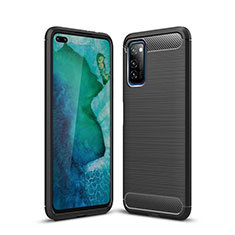 Funda Silicona Carcasa Goma Line S01 para Huawei Honor V30 Pro 5G Negro