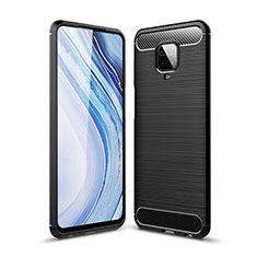 Funda Silicona Carcasa Goma Line WL1 para Xiaomi Poco M2 Pro Negro