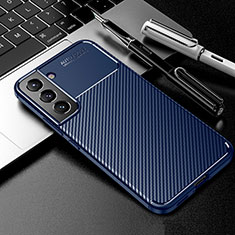 Funda Silicona Carcasa Goma Twill A01 para Samsung Galaxy S21 5G Azul