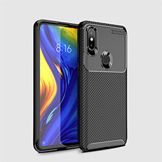 Funda Silicona Carcasa Goma Twill A01 para Xiaomi Mi Mix 3 Negro