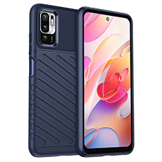 Funda Silicona Carcasa Goma Twill MF1 para Xiaomi POCO M3 Pro 5G Azul