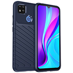 Funda Silicona Carcasa Goma Twill MF1 para Xiaomi Redmi 9C Azul