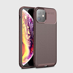 Funda Silicona Carcasa Goma Twill para Apple iPhone 11 Marron