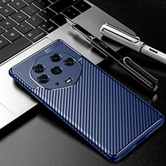 Funda Silicona Carcasa Goma Twill para Huawei Honor Magic3 Pro+ Plus 5G Azul