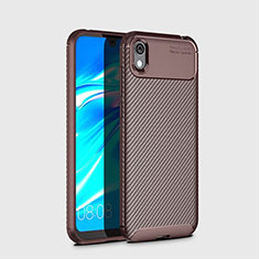 Funda Silicona Carcasa Goma Twill para Huawei Honor Play 8 Marron