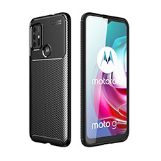 Funda Silicona Carcasa Goma Twill para Motorola Moto G10 Negro