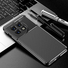 Funda Silicona Carcasa Goma Twill para OnePlus 11 5G Negro