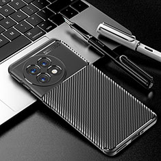 Funda Silicona Carcasa Goma Twill para OnePlus 11R 5G Negro