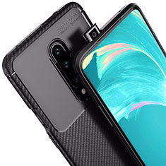 Funda Silicona Carcasa Goma Twill para OnePlus 7 Pro Negro