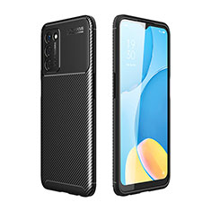 Funda Silicona Carcasa Goma Twill para Oppo A53s 5G Negro