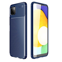 Funda Silicona Carcasa Goma Twill para Samsung Galaxy A22 5G Azul