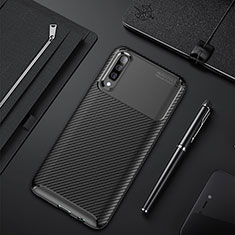Funda Silicona Carcasa Goma Twill para Samsung Galaxy A30S Negro