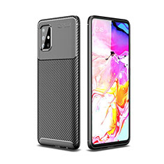 Funda Silicona Carcasa Goma Twill para Samsung Galaxy A51 5G Negro