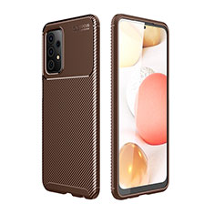 Funda Silicona Carcasa Goma Twill para Samsung Galaxy A52 5G Marron