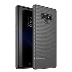 Funda Silicona Carcasa Goma Twill para Samsung Galaxy Note 9 Gris