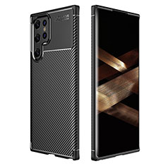 Funda Silicona Carcasa Goma Twill para Samsung Galaxy S24 Ultra 5G Negro