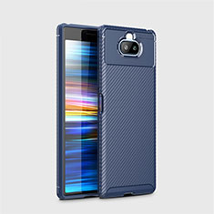 Funda Silicona Carcasa Goma Twill para Sony Xperia 8 Azul