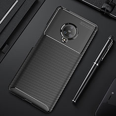 Funda Silicona Carcasa Goma Twill para Vivo Nex 3S Negro