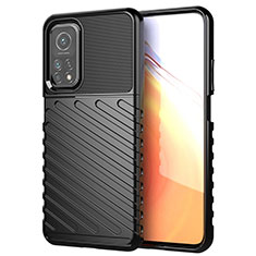 Funda Silicona Carcasa Goma Twill para Xiaomi Mi 10T Pro 5G Negro