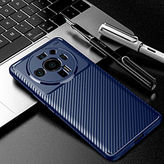 Funda Silicona Carcasa Goma Twill para Xiaomi Mi 12 Ultra 5G Azul