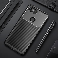 Funda Silicona Carcasa Goma Twill para Xiaomi Mi 8 Lite Negro